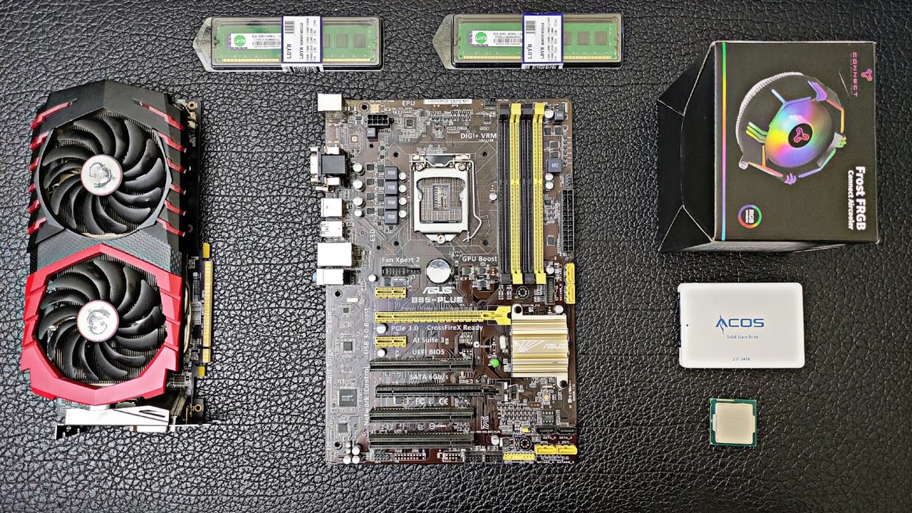 I7 4770 + RX 570 Gaming Pc Build