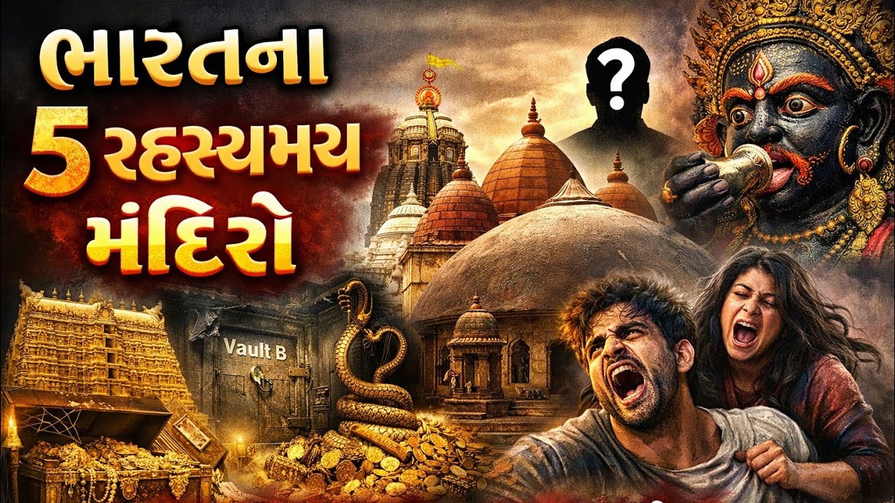 ભારત ના પાંચ રહસ્ય મય મંદિરો 