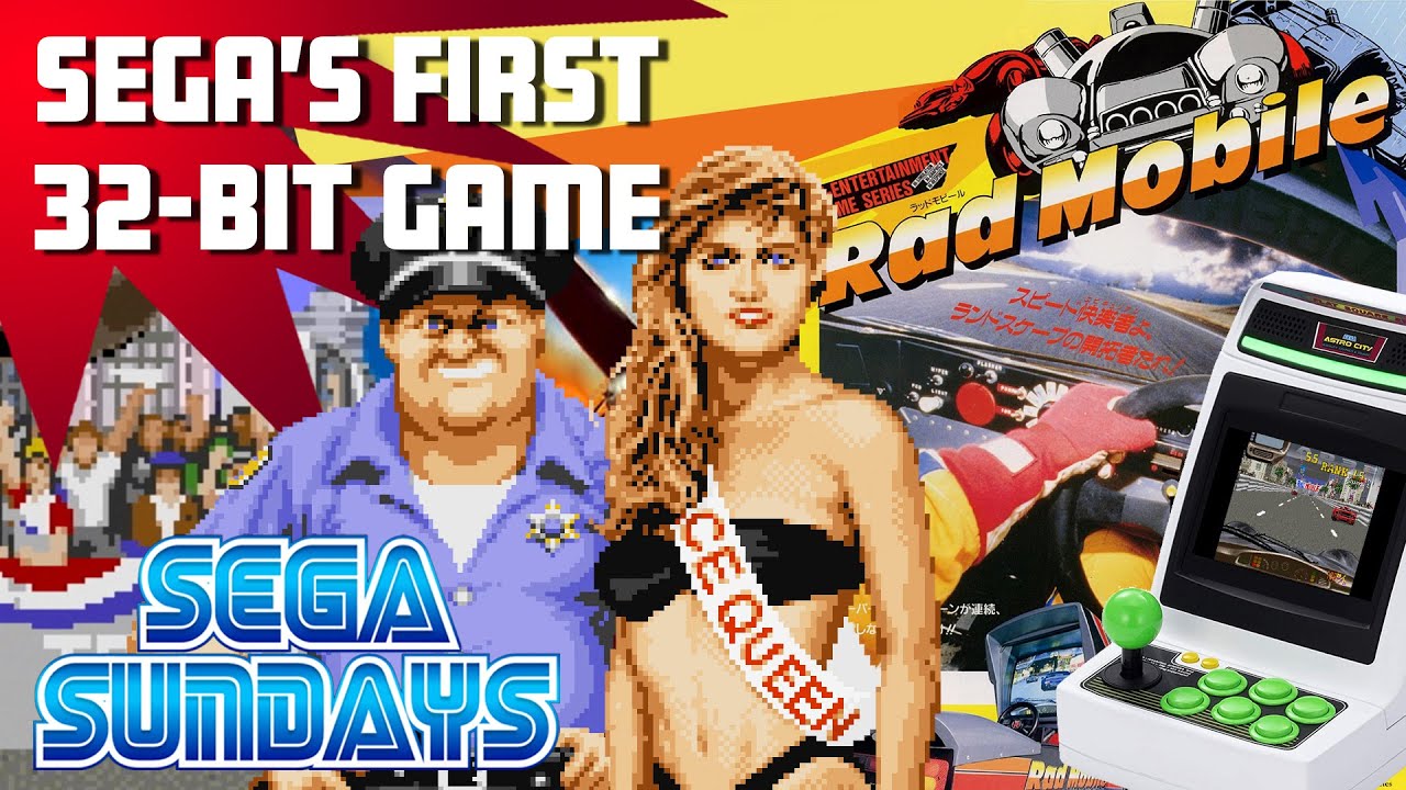 Sega Sundays: Rad Mobile — забытая передовая аркадная гоночная игра Sega