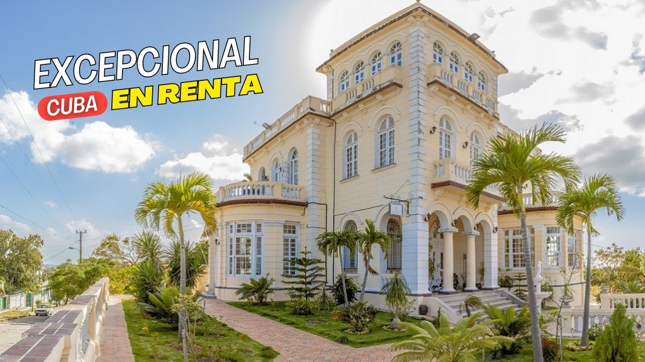 ¡Vive hoy el esplendor del PASADO!  Espectacular propiedad disponible para la renta | Habana | Cuba.