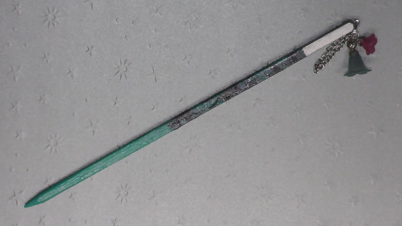 DIY-PROJECT: Haarstecker, Haarstick, hair stick, hair pin...