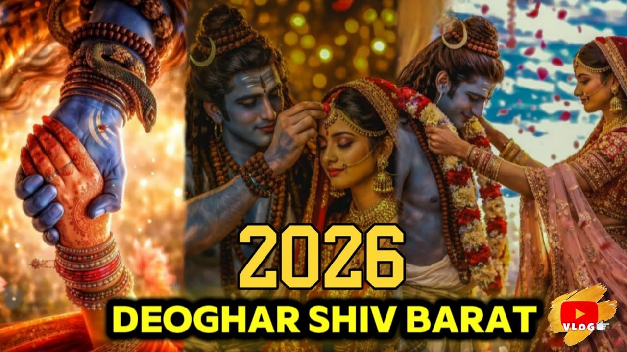 Deoghar Shiv Barat 2026: Hum 3 doston ne dekhi aisi bheed! 🚩🕉️