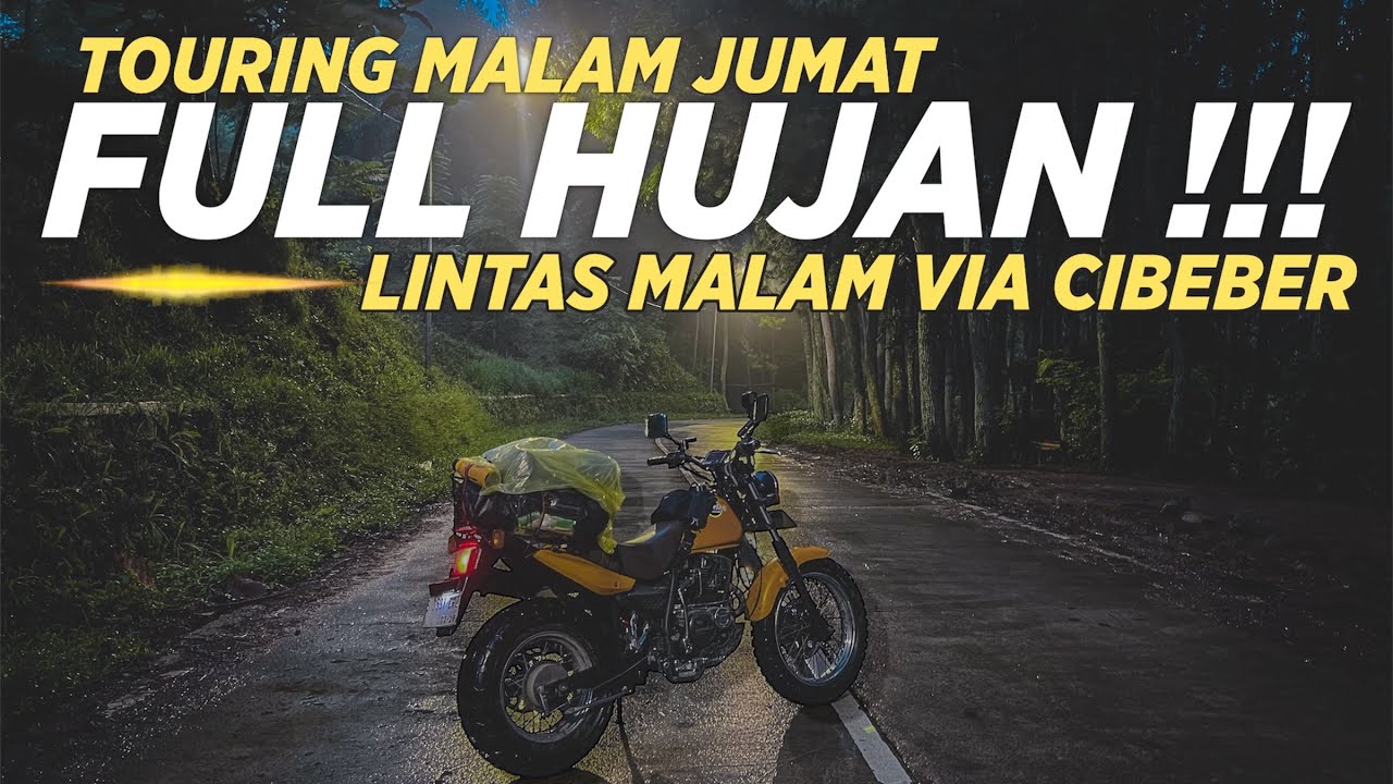 TOURING CUACA EXTREME BANDUNG - JAKARTA | penampakan di jalur lintas malam
