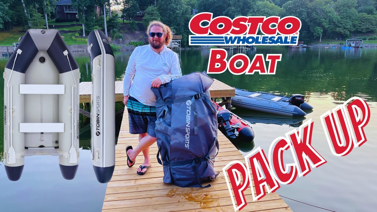 Costco Tobin Sports Inflatable Boat - Deflation and Pack Up