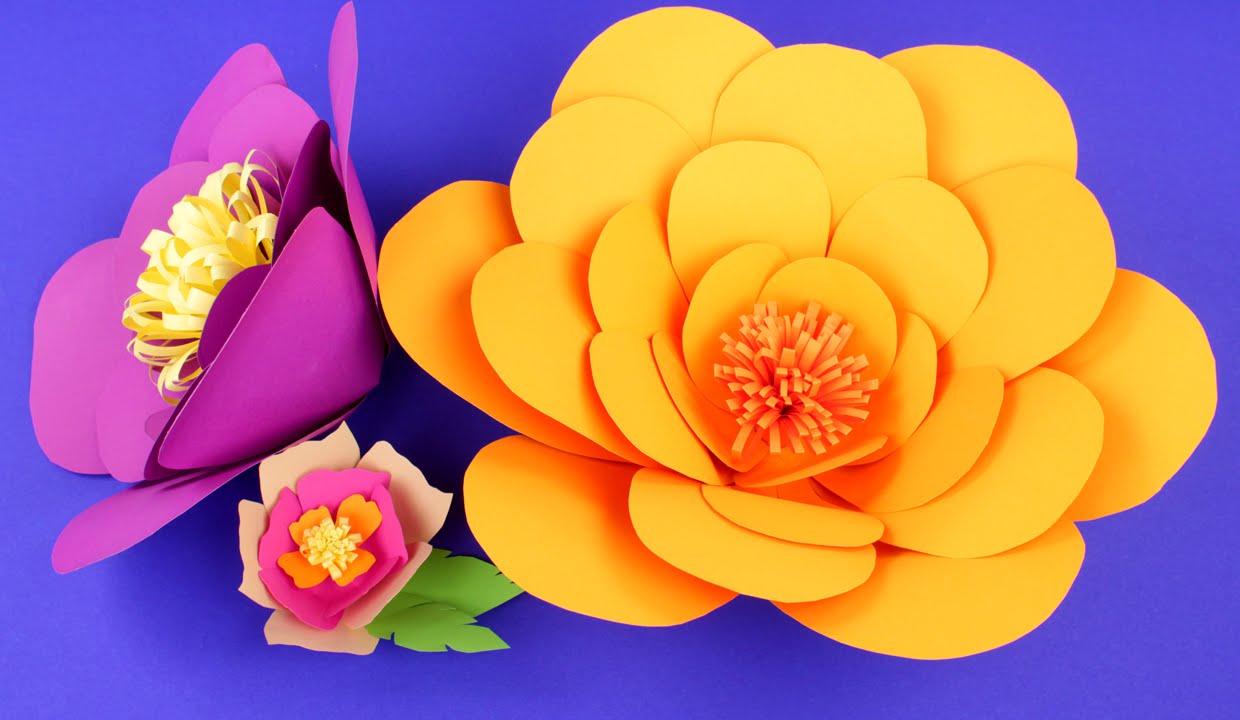 DIY Paper Flower Decorations