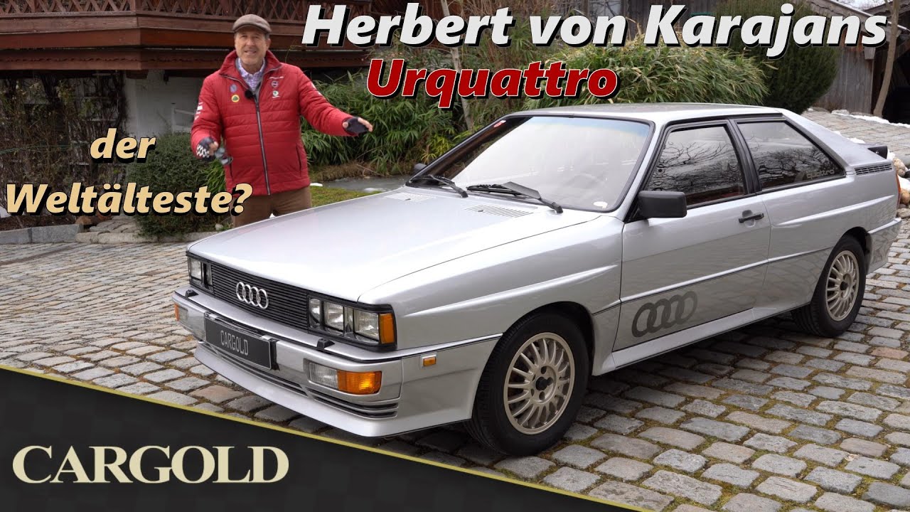 Audi Quattro Coupé, 1980, Erstbesitz: Herbert von Karajan! Der wohl älteste zugelassene Urquattro!
