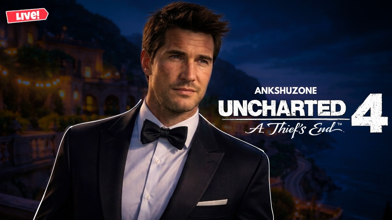 🔴LIVE: Uncharted 4: A Thief's End | Treasure Hunting with Nathan Drake | Part - 3