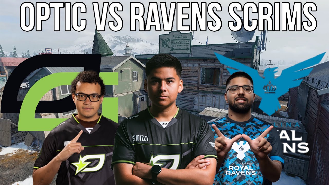 OpTic Texas EMBARRASS The Ravens In Scrims - Full Scrims (Shotzzy POV)