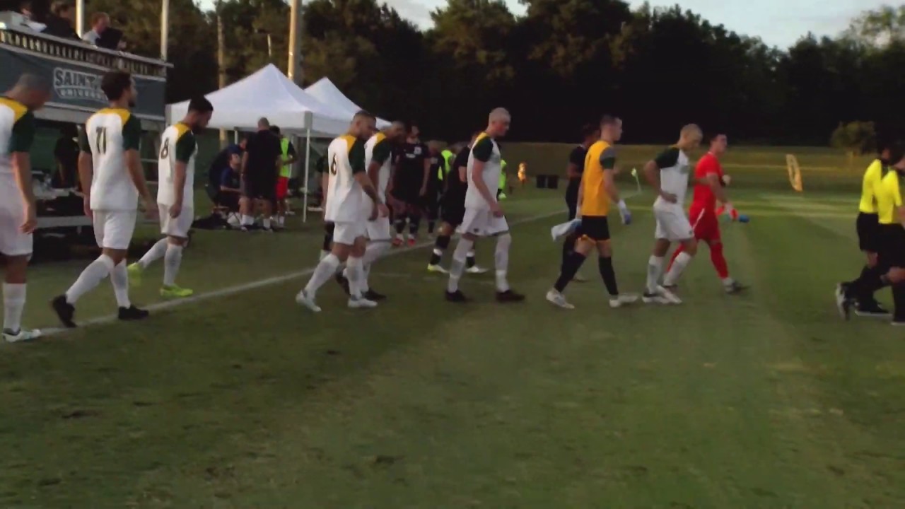 Saint Leo Men's Soccer Highlights vs #14 Palm Beach Atlantic 9-28-19