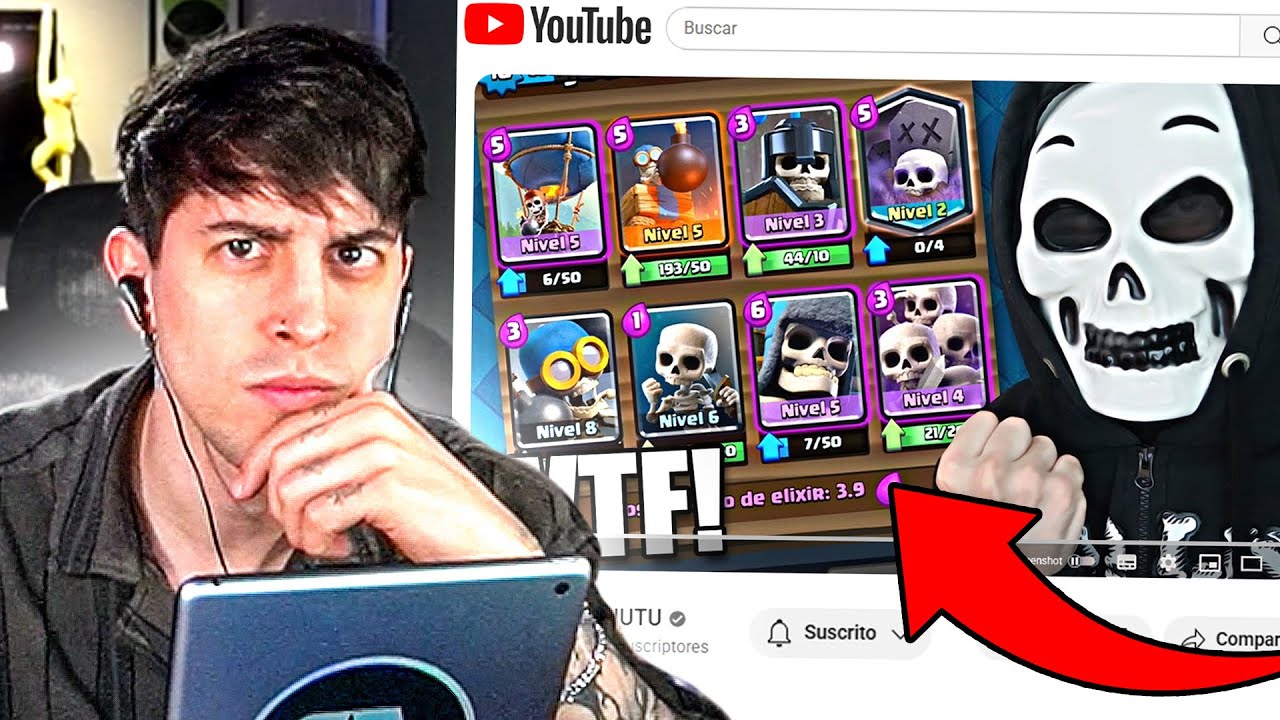 VOLVÍ A USAR EL MAZO SOLO ESQUELETOS 8 AÑOS DESPUÉS EN CLASH ROYALE