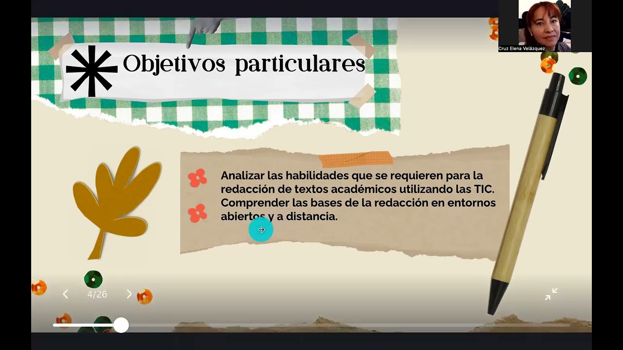 Presentación Redacción de textos académicos