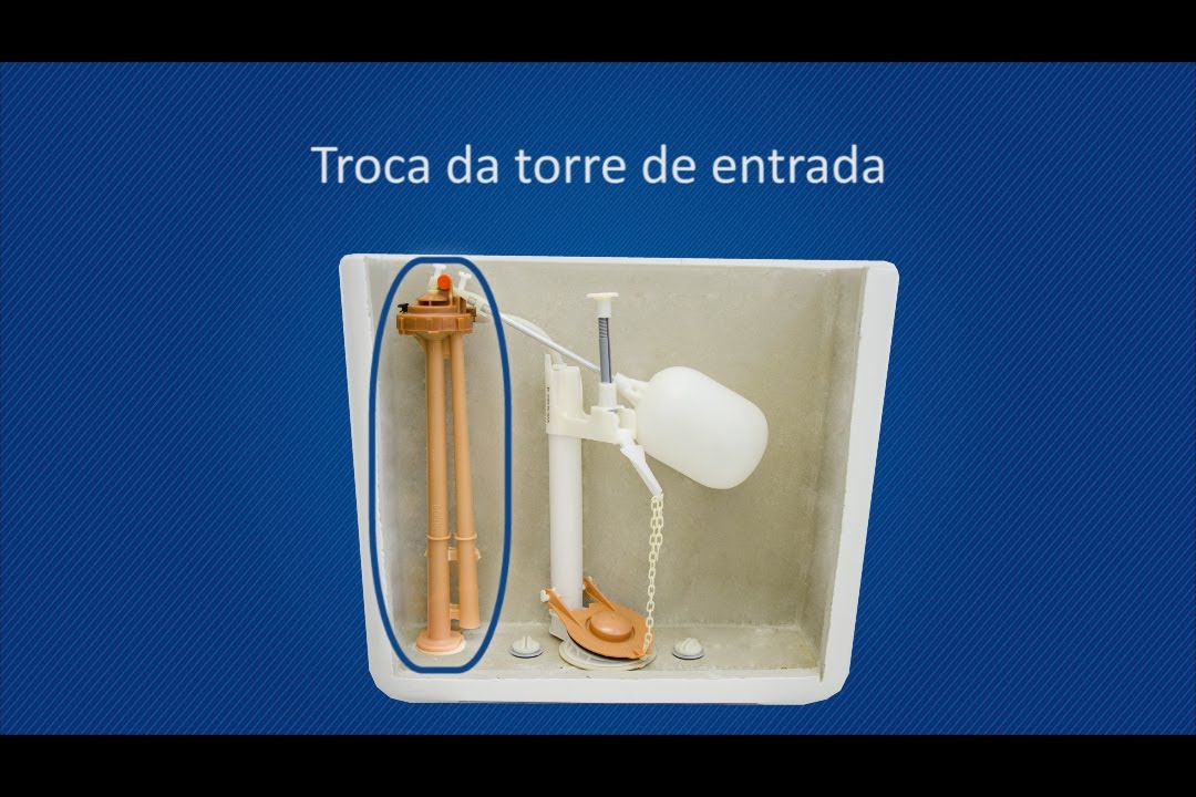 Torre de entrada - Mecanismo para caixa acoplada