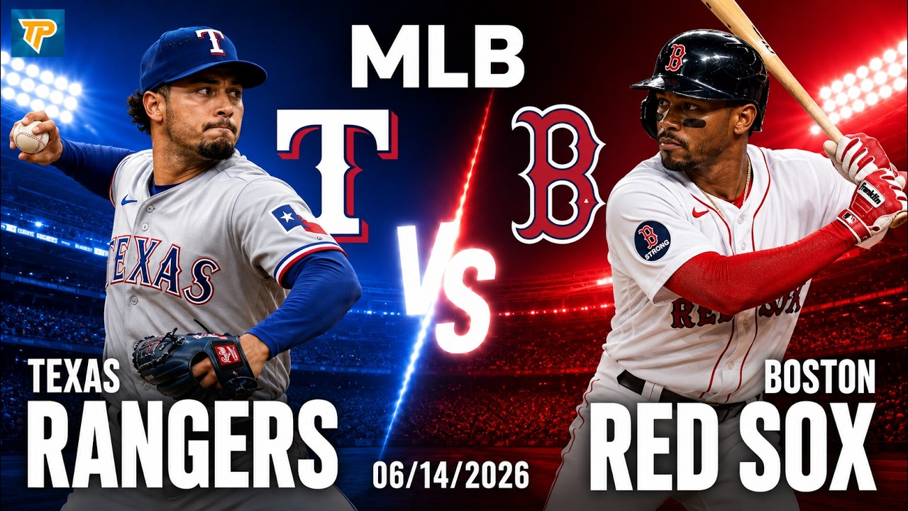 Прогноз на матч Техас Рейнджерс против Бостон Ред Сокс 14.06.2026 MLB