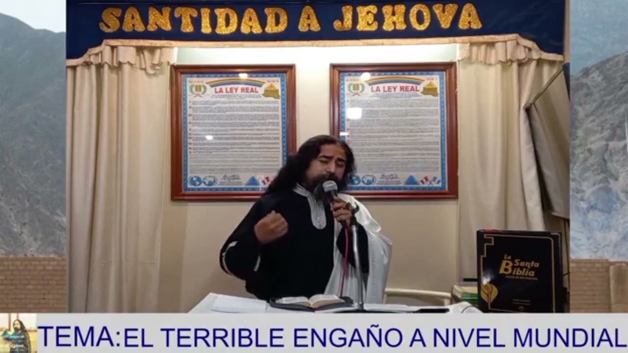 TEMA BIBLICO: EL TERRIBLE ENGAÑO A NIVEL MUNDIAL AEMINPU