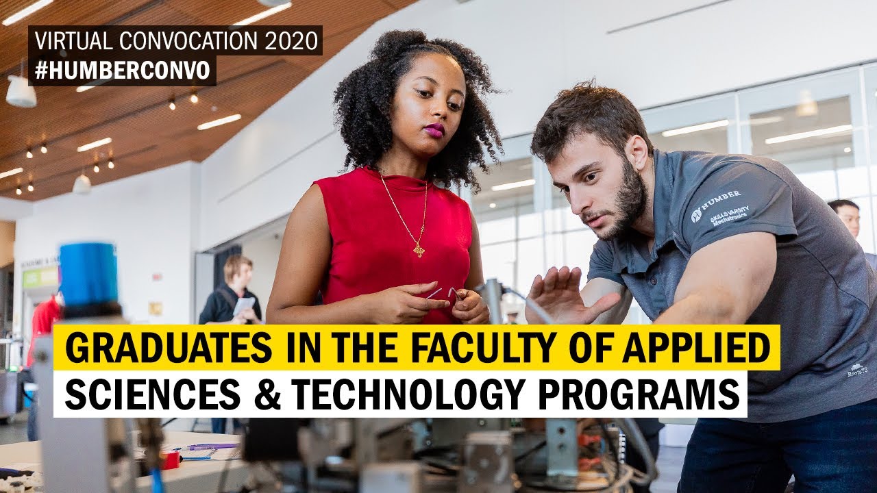 Graduates in the Faculty of Applied Sciences & Technology Programs