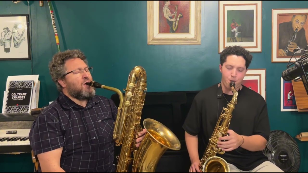 Um Blues com meu amigo Gabriel Peixoto