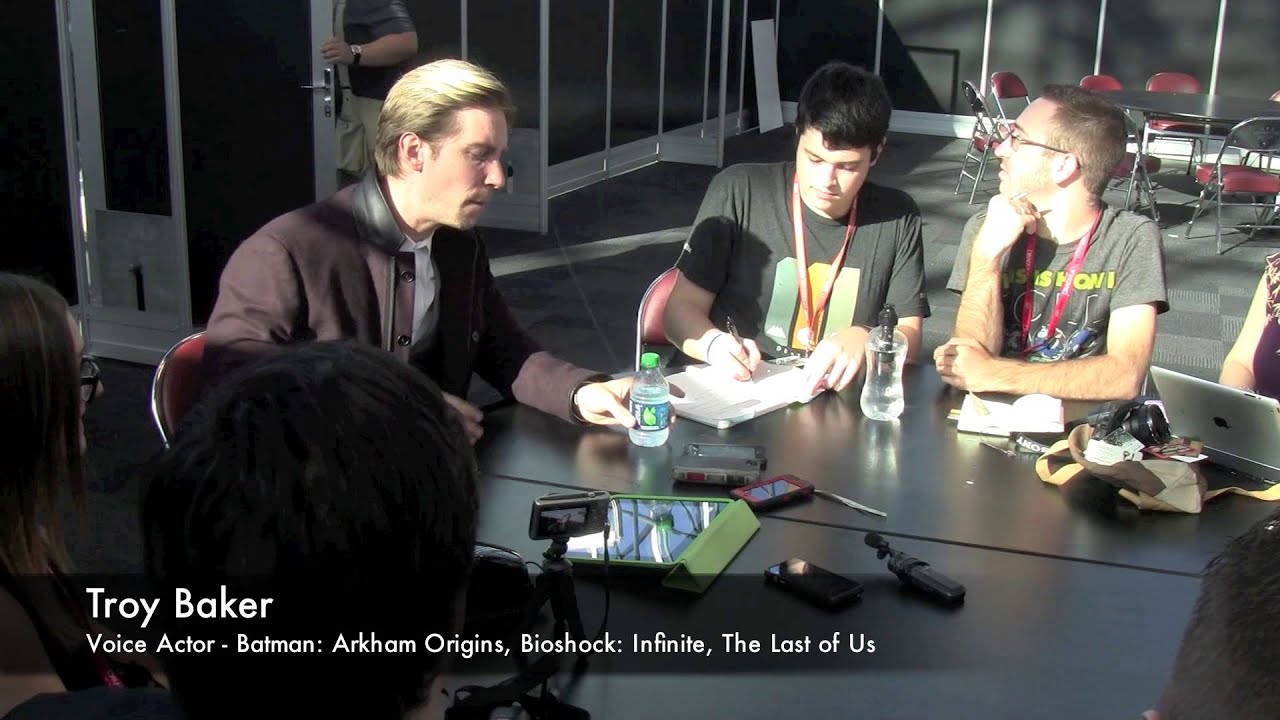 Interview with Troy Baker - Voice Actor for The Joker in Batman: Arkham Origins - NYCC 2013