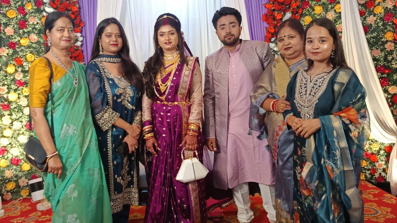 Neighbour's reception party#vlog#wedding#familytime 
