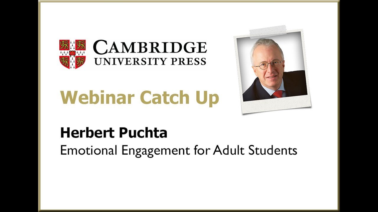 Herbert Puchta - Emotional Engagement for Adult Students
