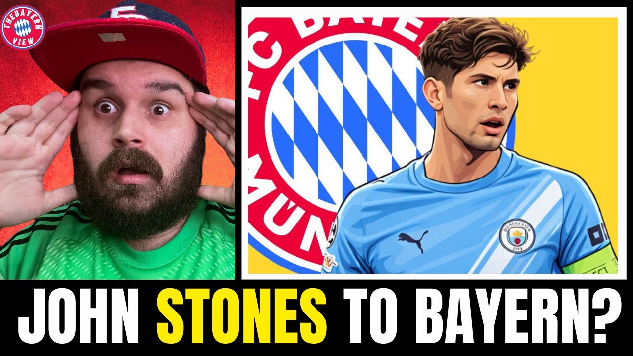 🚨𝗕𝗥𝗘𝗔𝗞𝗜𝗡𝗚: John Stones is expected to leave City this summer! FCB Interested! - Bayern news