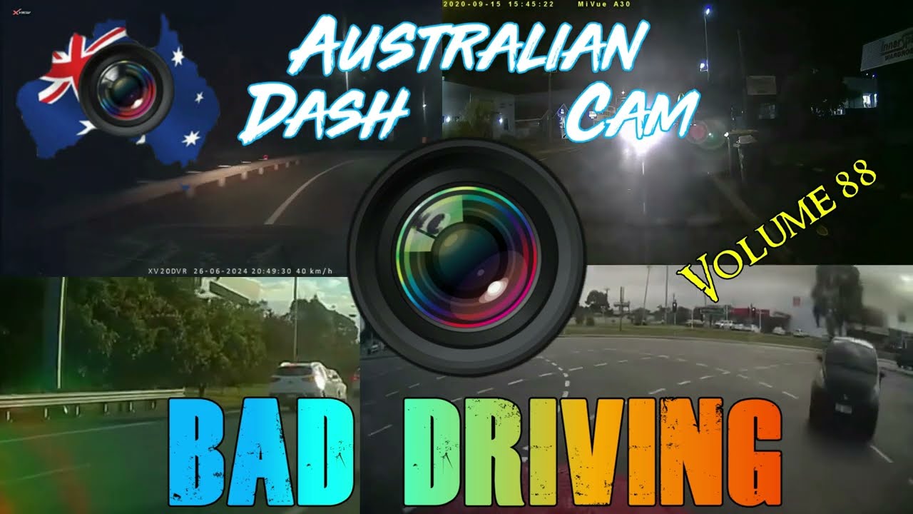 Aussiecams - AUSTRALIAN DASH CAM BAD DRIVING volume 88