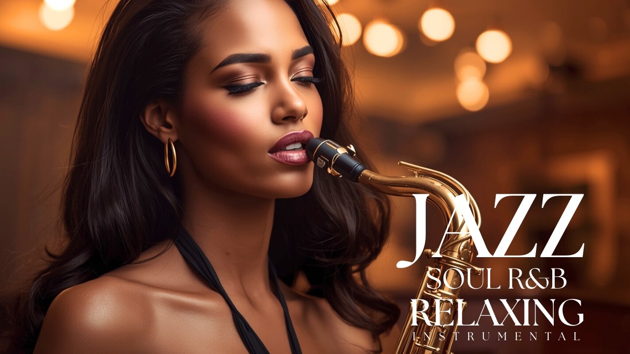 Smooth Jazz & Soul | Relaxing Saxophone Chill Instrumental for Cafe