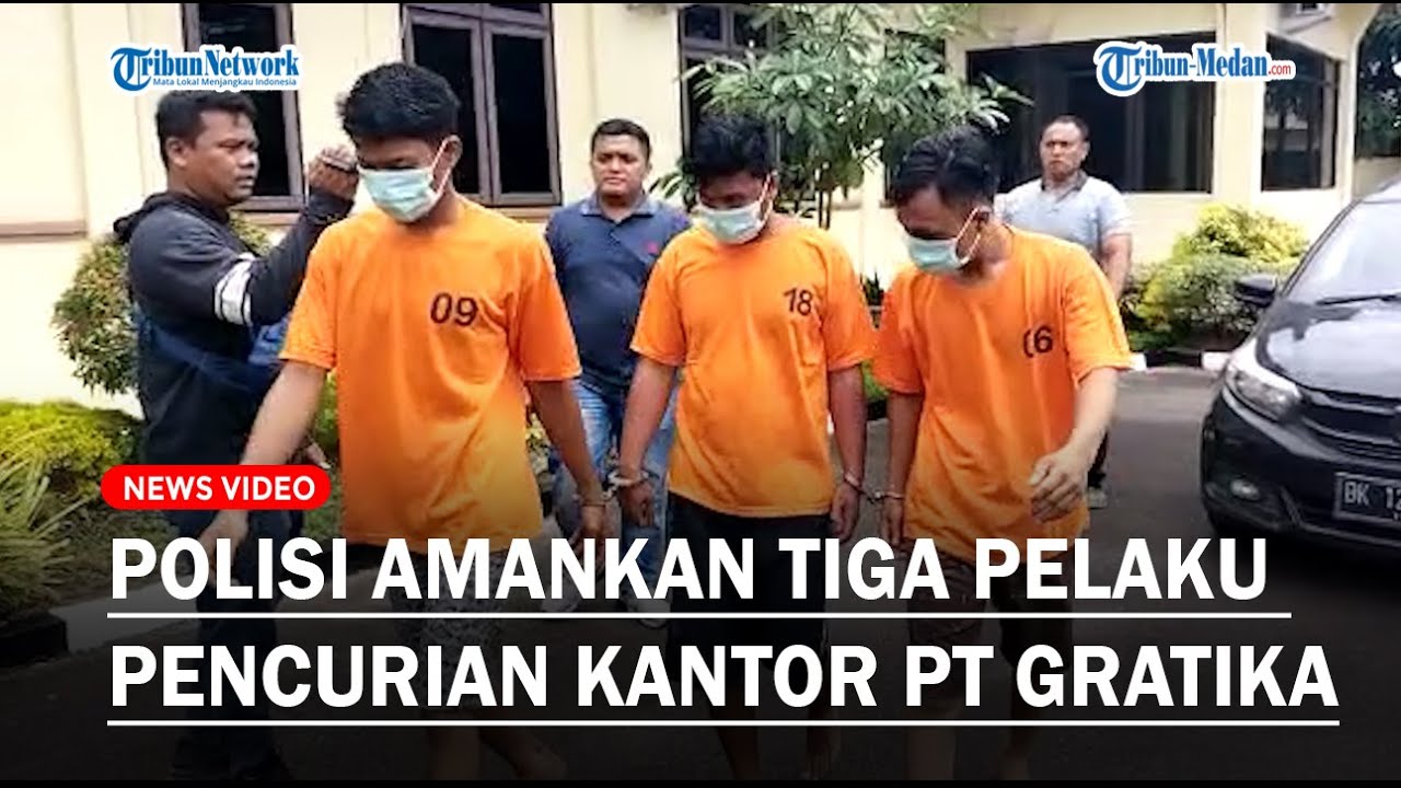 Pelaku Pencurian Uang Rp 124 Juta Milik PT Gratika Ditangkap, Satu Diantaranya Karyawan Perusahaan