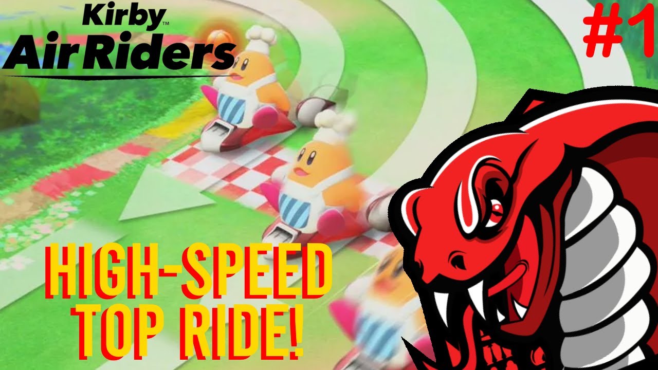 Kirby Air Riders Event Live Stream - High-Speed Top Ride! - カービィのエアライダー