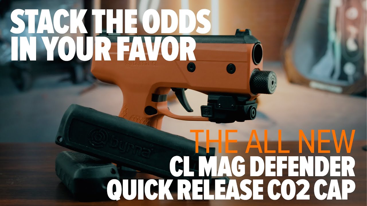 Byrna's New CL Mag Defender and CO2 Quick Release Cap