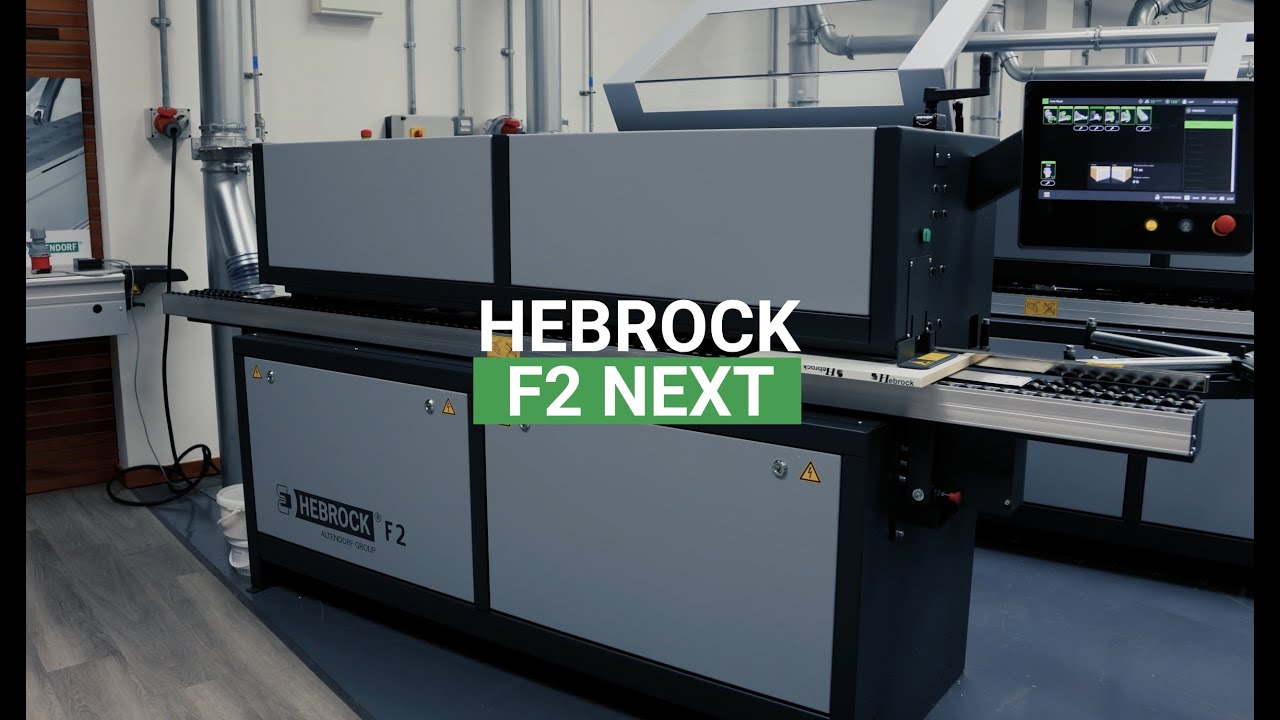 Hebrock F2 Next Edgebander - Guided Tour