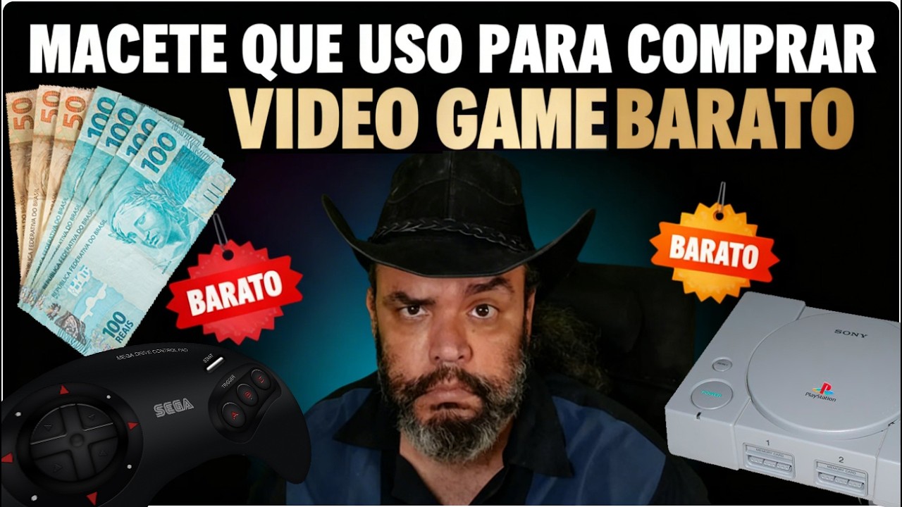 💵 MACETE PARA COMPRAR VIDEO CARO PAGANDO BARATO 💵 Mostro como fiz para comprar alguns games!