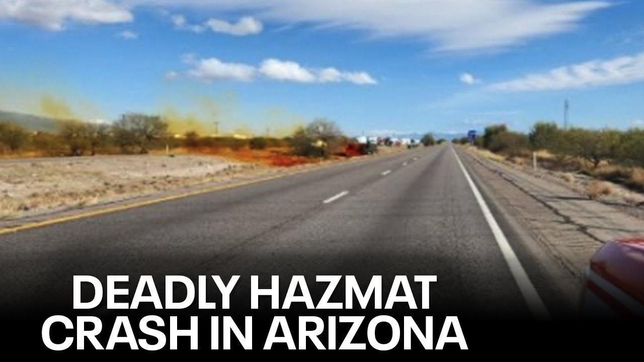 Driver dead in Arizona HAZMAT crash: What to know