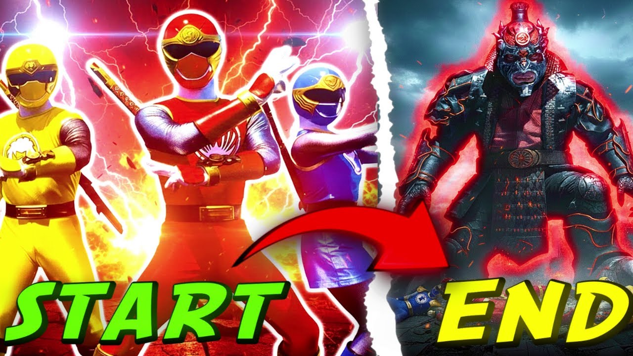 Entire Story of Power Rangers Ninja Storm in 17 Minutes |  HINDI*