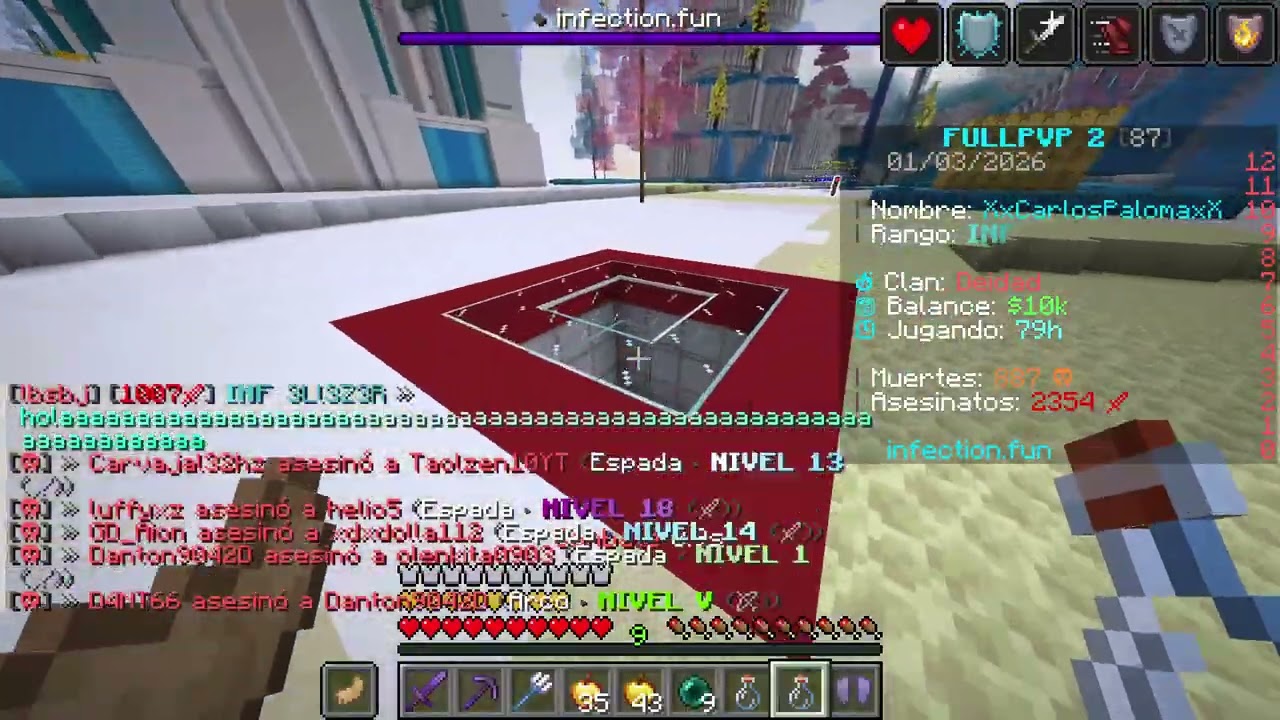 Infection chiters 2v1 , hagan algo staffs