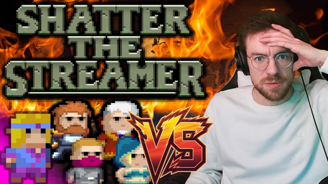 #vertical Shattered Pixel Dungeon - SHATTER the STREAMER! - Try to defeat my god run !points