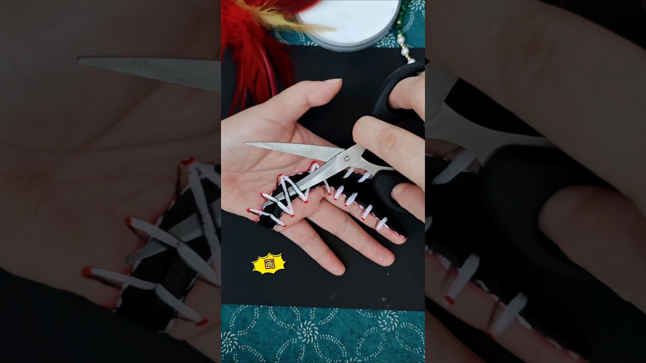 #学生党 #diy #魔术表演 #funny #手掌画 #手绘 #魔术
