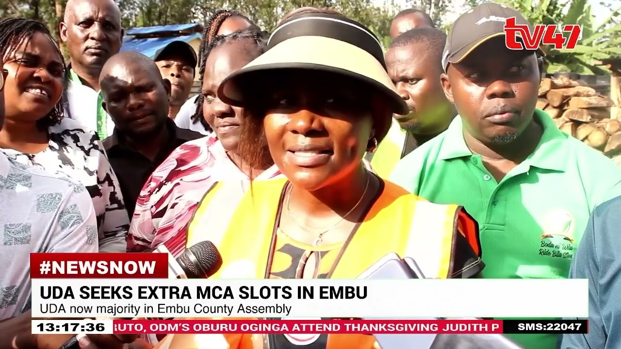 UDA seeks review of MCA slots in Embu