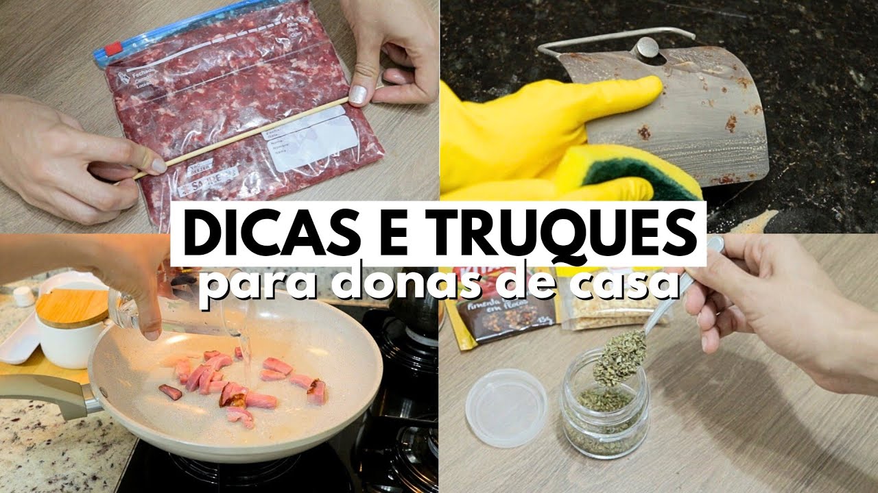 DICAS E TRUQUES QUE TODA DONA DE CASA PRECISA SABER
