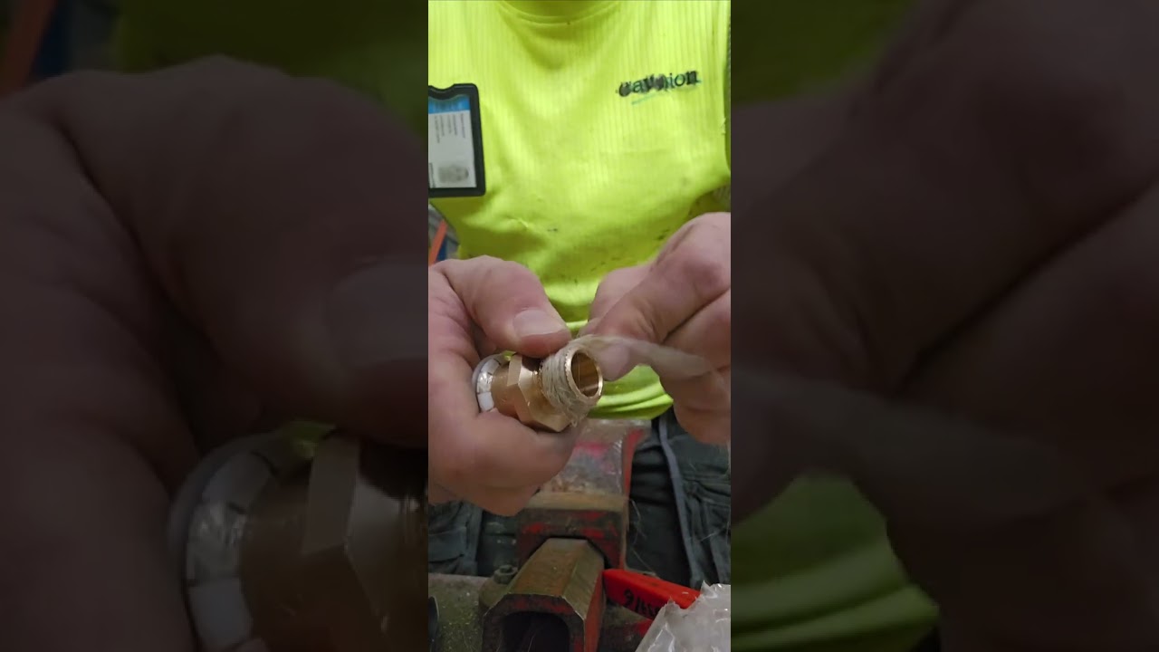 how to HEMP and Paste thread sealant