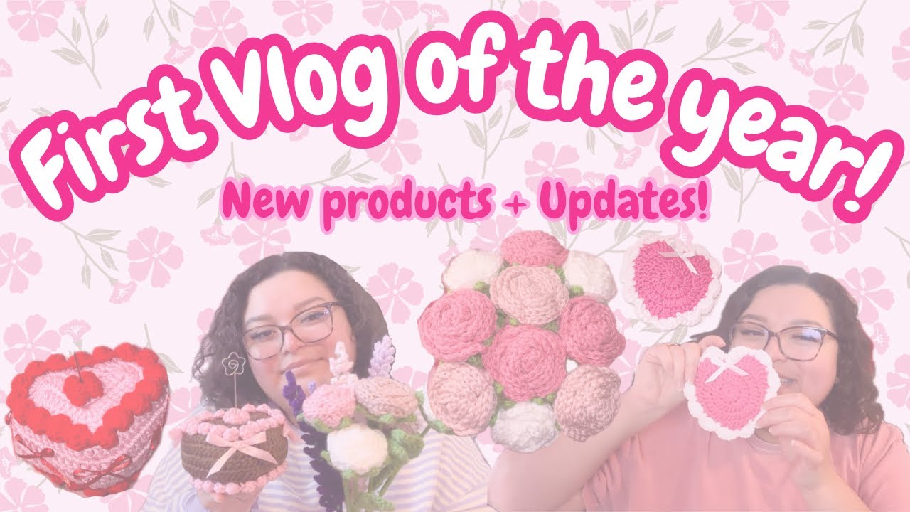 First Vlog of the year! ✨// New products + Updates! 💐🎀