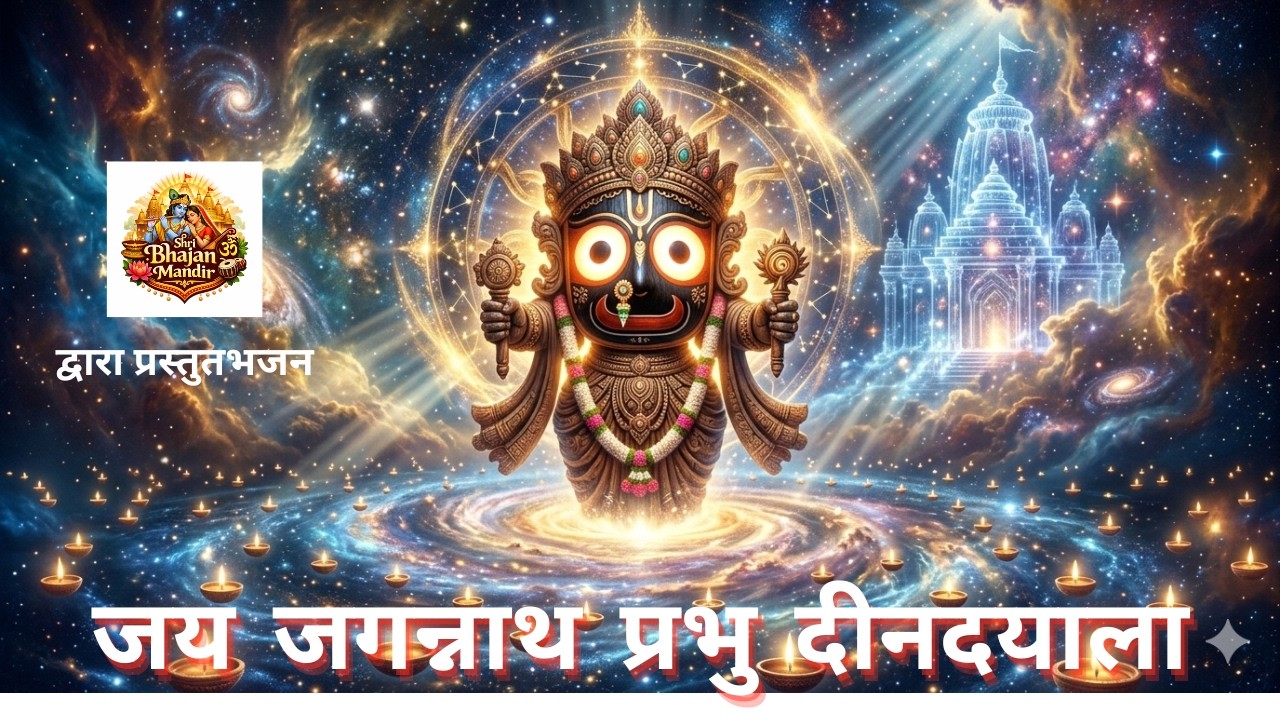 जय जगन्नाथ प्रभु दीनदयाला 🙏 | Morning Jagannath Bhajan | Soft Devotional Bhajan | Jagannath Bhakti