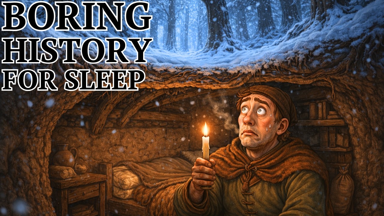 Why Medieval People Lived Underground During Brutal Winters | Relaxing History for Sleep
