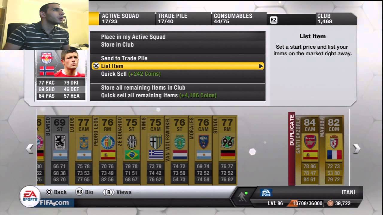 FIFA 13 TOTS LIGA BBVA 25K Packs Pack Opening Live & Facecam Ultimate Team