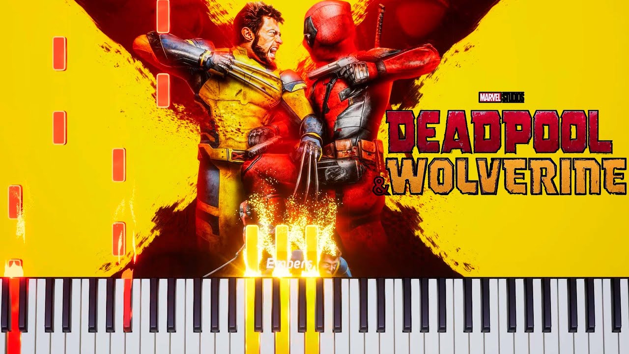 Like A Prayer (Deadpool & Wolverine Movie) - Piano Synthesia Tutorial