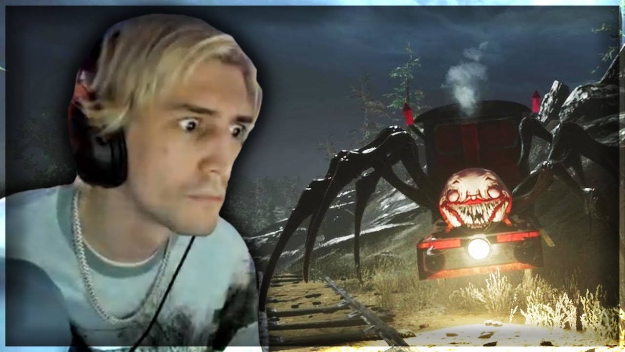 xQc plays Choo-Choo Charles (with chat)