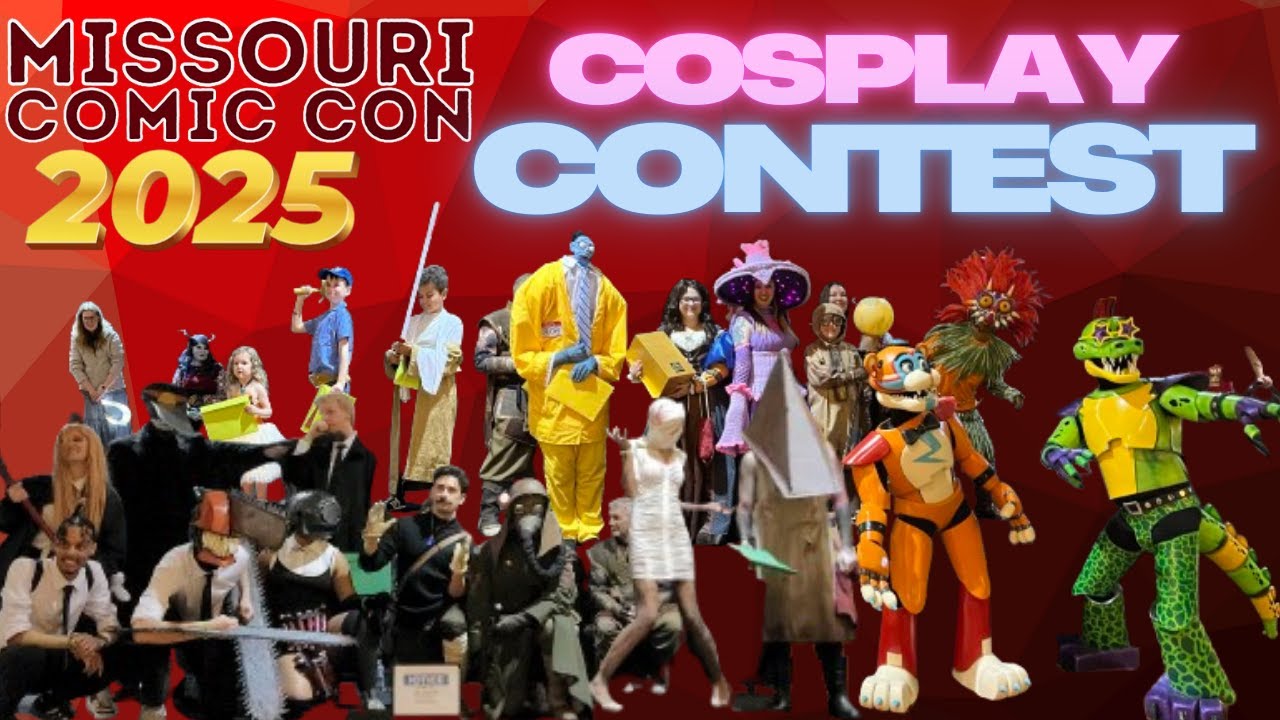 Конкурс косплея на Missouri Comic Con 2025 — ПОЛНЫЙ СПИСОК