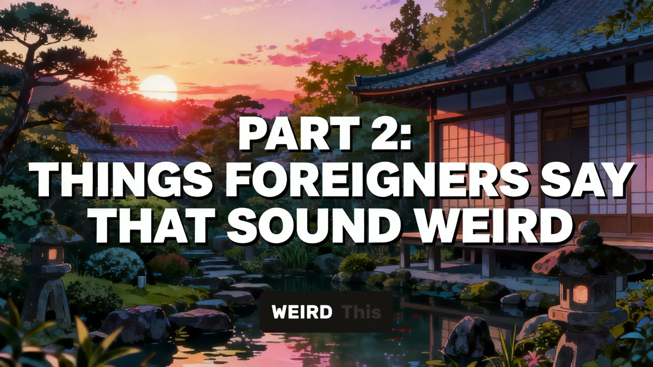 🔥 “How to Sound More Natural in 30 Days” 🔥 “Things Foreigners Say That Sound Weird in Japanese”