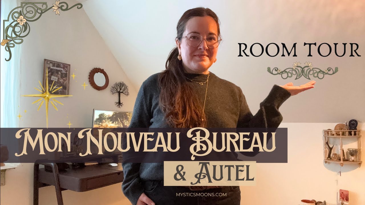 J'AI REFAIS TOUT MON BUREAU ET MON AUTEL ! Je vous fais la visite