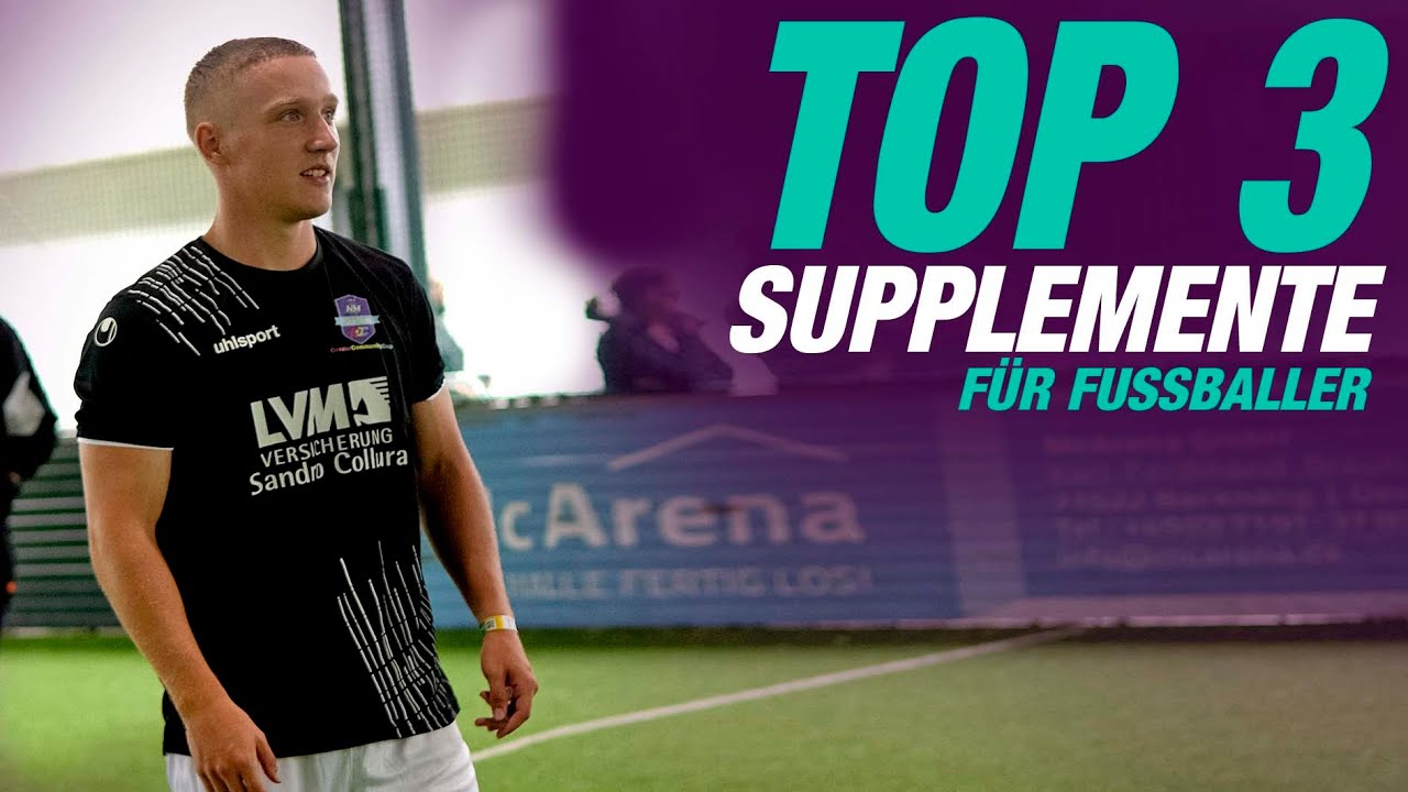 Mehr Leistung beim Fu&szlig;ball | Top 3 Supplemente f&uuml;r Fu&szlig;baller