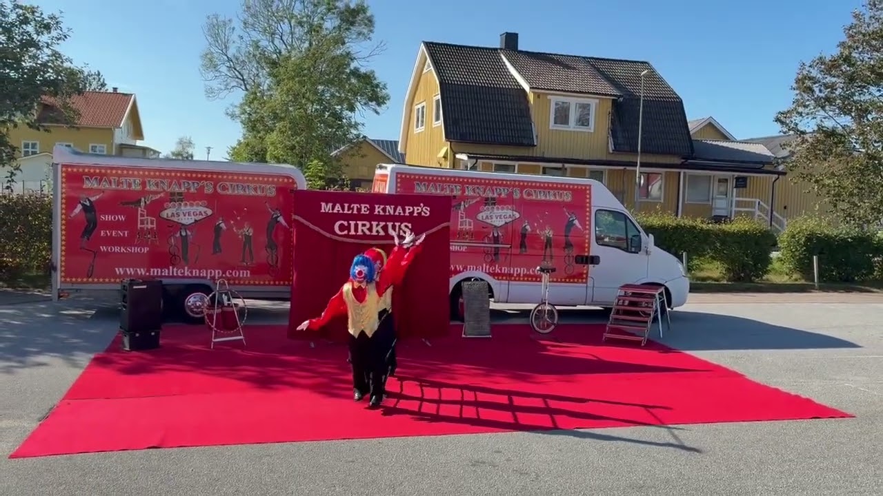 Malte Knapps Cirkus Dansande Clowner 2025